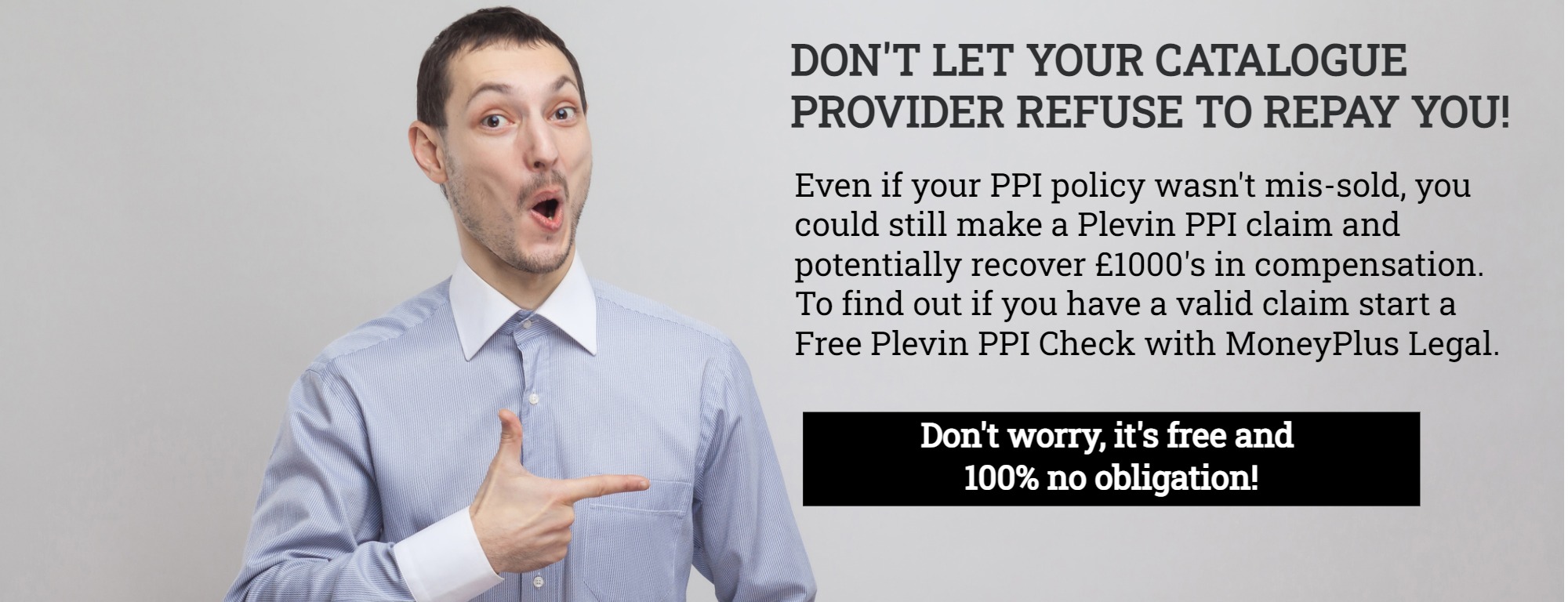 Woolworths Catalogue Plevin PPI Claim